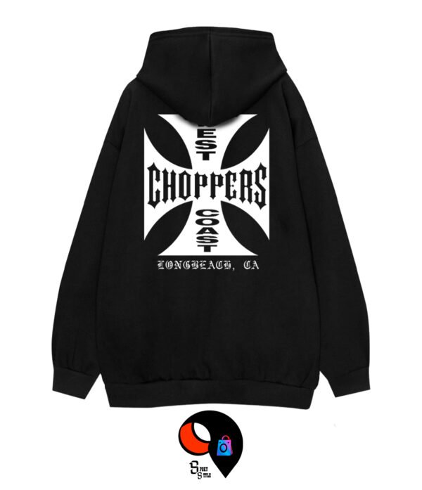 BUZO F NEGRO 6 BUZOS FRIZA CHOPPERS