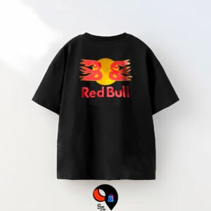 Remera negro 1 REMERON (RED BULL)