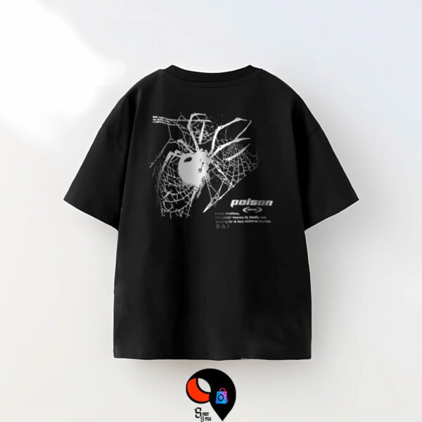 Remera negro 10 REMERON (SPIDER)