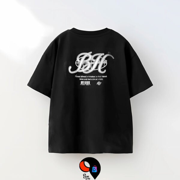 Remera negro 7 REMERON (BH)