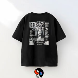 Remera negro 8 REMERON (LANA DEL REY)