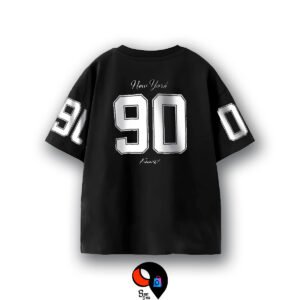 Remera negro 4 REMERON 90