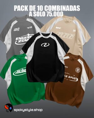 PACK DE 10 COMBINADAS SURTIDAS