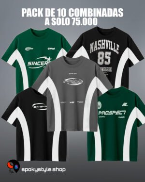 PACK DE 10 COMBINADAS SURTIDAS