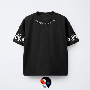 BOXY_FEM_NEGRO_FREN 1 BOXY FIT NEVER GI UP