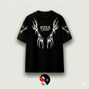 Remera negro 64 REMERON ESTILO