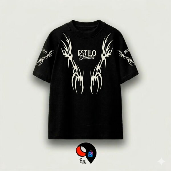 Remera negro 64 REMERON ESTILO