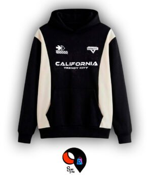 B FRIZA COMBINADO BEIGE Y NEGRO 2 BUZOS FRIZA INTERMEDIA CALIFORNIA