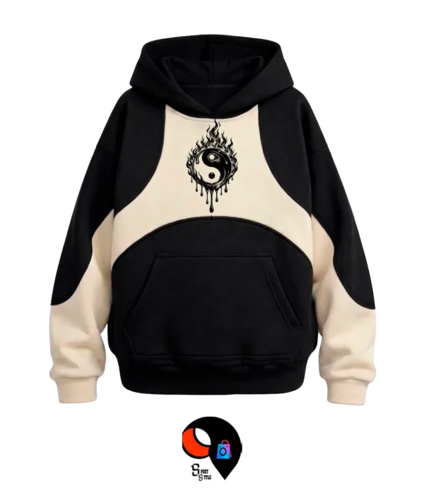 COMBINADO MANGAS 2 BOXY BUZO COMBINADO YIN YANG