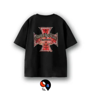 Remera negro 1 REMERON SOUTH SIDE