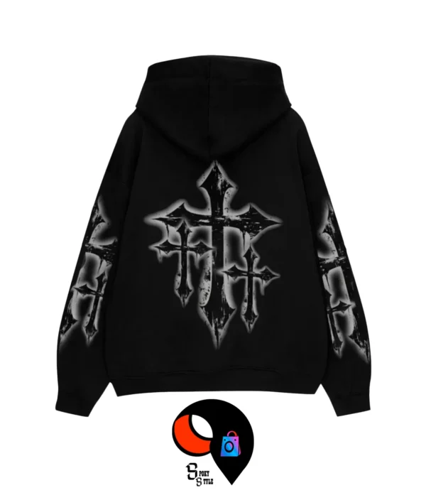B BOXY NEGRO FRENTE 11 BOXY BUZO CRUZ