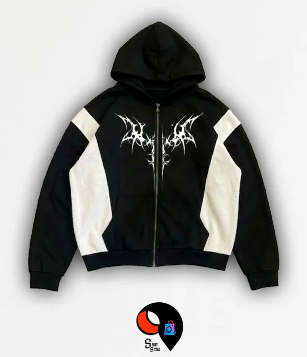 CAMPERA NEGRO 1 CAMPERA COMBINADA TRIVAL