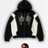 CAMPERA NEGRO 2 CAMPERA COMBINADA CRUZ