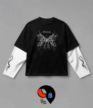 BOXY DOBLE MANGA MARIPOSA