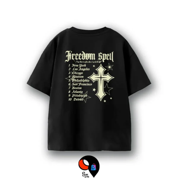 Remera_negro100 REMERON FREEDOM