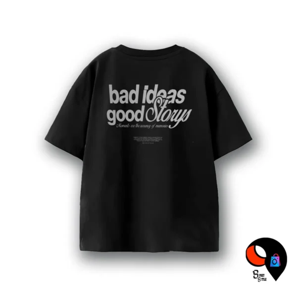 Remera_negro111 REMERON BAD IDEAS