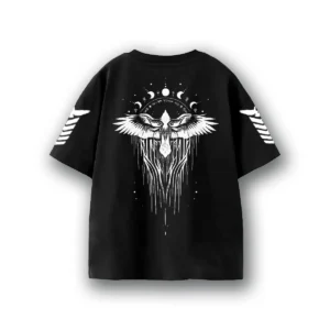 Remera negro 48 REMERON AGUILA