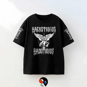 Remera negro 49 REMERON HACSTUDIOS