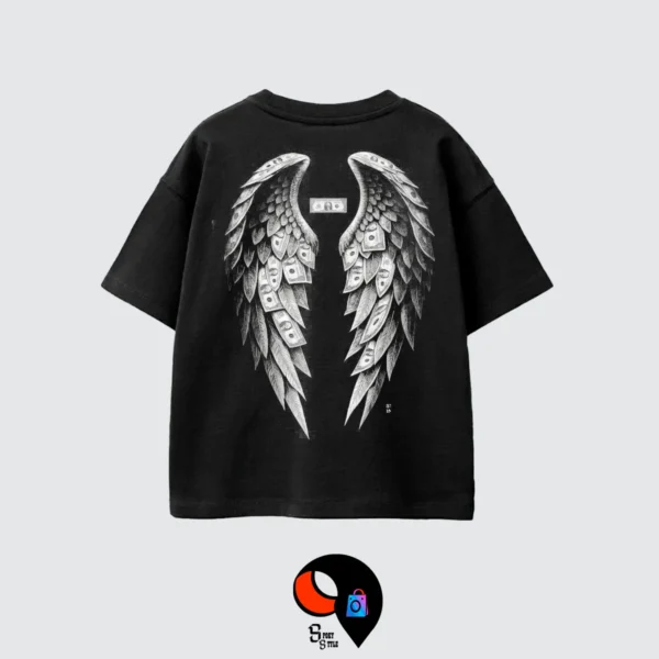 BOXY FIT NEGRO FRENTE 67 BOXY FIT ALAS